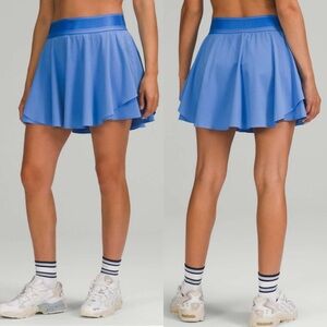 Lululemon Court Rival High-Rise Skirt Blue Nile